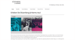 Desktop Screenshot of duesenberg-harms.de